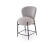 Стул барный HALMAR H126 серый/черный