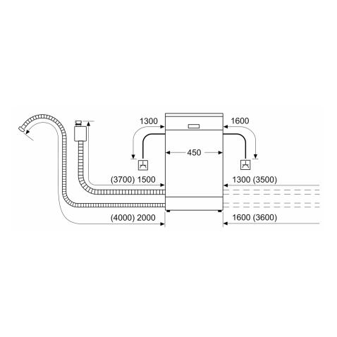 Посудомоечная машина встраиваемая BOSCH SPV4HMX49E