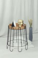 Стол журнальный Sheffilton SHT-CT26 артикул Сж-118 прозрачный лак/черный муар Стол журнальный Sheffilton SHT-CT26 артикул Сж-118 прозрачный лак/черный муар