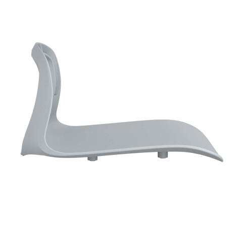 Сидение и спинка Sheffilton SHT-ST59/SB59 серый/белый