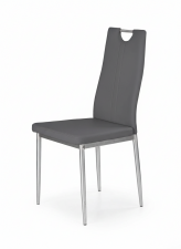 Стул HALMAR K202 серый/хром