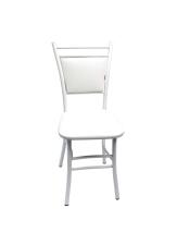 Стул ВВР Мажор белый крокодил/белый, экокожа