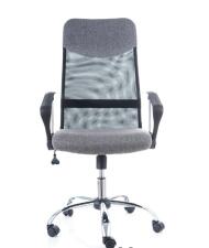 Кресло компьютерное SIGNAL Q-025 серый/черный, ткань