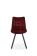 Стул HALMAR K332 бордовый/черный