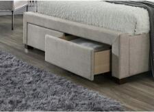 Кровать HALMAR KAYLEON бежевый, 160/200