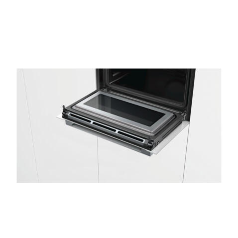 Духовой шкаф BOSCH компактный с СВЧ CMG633BW1