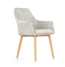 Стул HALMAR K287 серый/натуральный