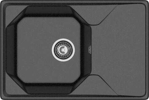 Кухонная мойка GRANFEST UNIQUE U-740L черный