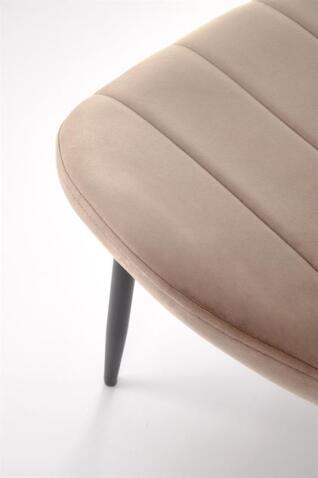 Стул HALMAR K538 бежевый/черный