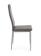 Стул HALMAR K202 серый/хром