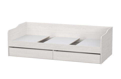 Кровать NN Мебель КР 1 Серия 2 Ясень Анкор светлый 90х200