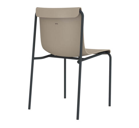 Стул Sheffilton SHT-S178 бежевый/антрацит