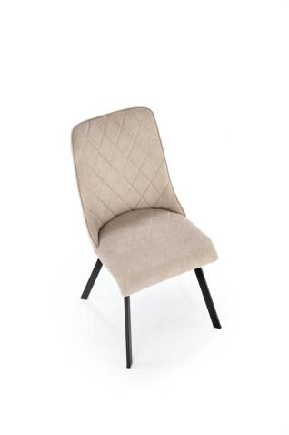 Стул HALMAR K561 бежевый/черный