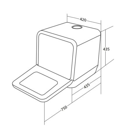 Посудомоечная машина настольная WEISSGAUFF TDW 4036 D