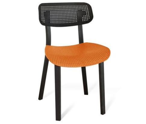Стул Sheffilton SHT-S85 артикул СТ-85 черный/оранжевый/черный Стул Sheffilton SHT-S85 артикул СТ-85 черный/оранжевый/черный