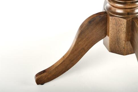 Стол обеденный HALMAR WILLIAM т. орех/т. орех 90-124/90