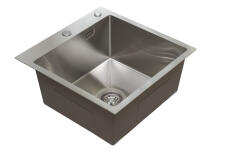Кухонная мойка из нержавейки BLANTEK LS-5050S Brushed (+ 500B40S) Кухонная мойка из нержавейки BLANTEK LS-5050S Brushed (+ 500B40S)
