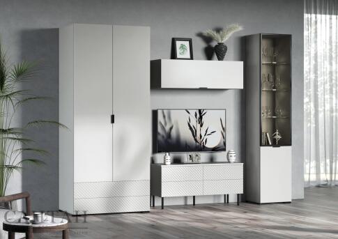 Шкаф САНТАН Энсо ШК-3705 Белый/Milk