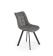 Стул HALMAR K549 серый/черный