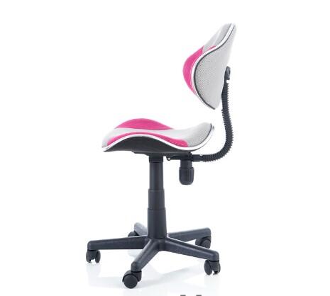 Кресло компьютерное SIGNAL Q-G2 розовый/серый