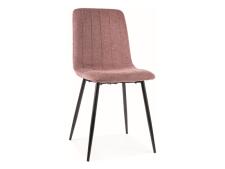 Стул SIGNAL ALAN Brego 90 розовый/черный