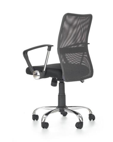 Кресло компьютерное HALMAR TONY черный/хром