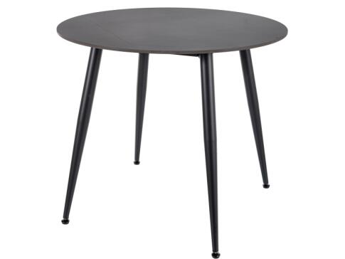 Стол обеденный SIGNAL RION черный/черный 90