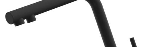 Смеситель для кухни Omoikiri Nakagawa 2 Plus-GB графит