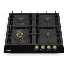 Поверхность газовая WEISSGAUFF HGG 641 BV Volcano Burner Nano Matt Glass