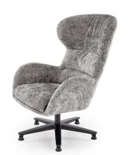 Кресло HALMAR FRANCO серый/черный