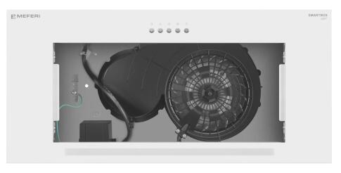 Вытяжка кухонная MEFERI SMARTBOX60WH LIGHT