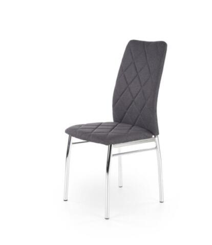 Стул HALMAR K309 темно-серый/хром
