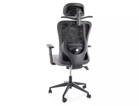 Кресло компьютерное SIGNAL Q080M черный/черный