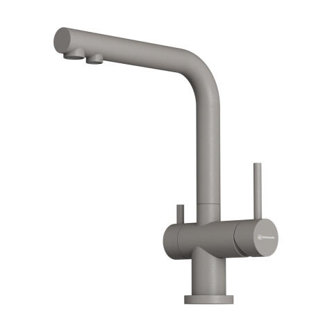 Смеситель для кухни Omoikiri Nagano P GR leningrad grey