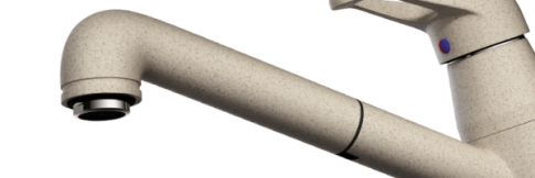 Смеситель для кухни Omoikiri Tateyama-S-SA бежевый