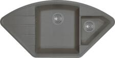 Мойка Flortek Крокус 980 черный FG