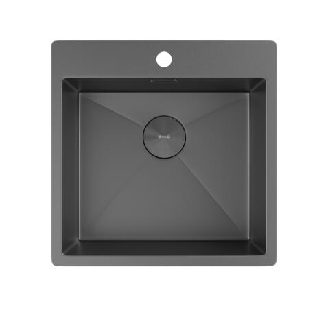 Мойка ZORG ZEROX 51 IF ZURINOX PVD GUNBLACK