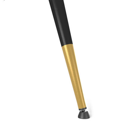 Стул полубарный Sheffilton SHT-ST36/S148-1 бежевый/черный муар/золотой