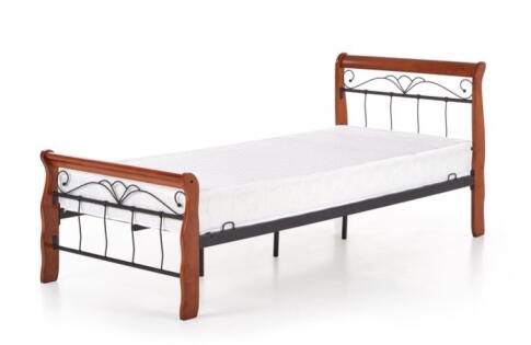 Кровать HALMAR VERONICA ант. черешня, 90/200