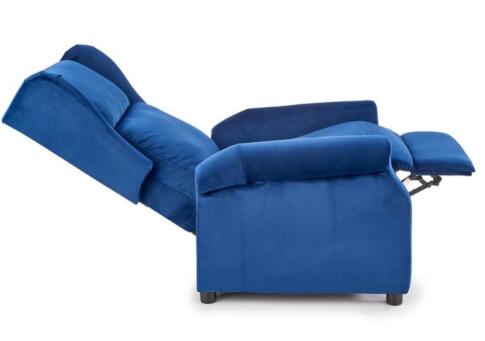 Кресло HALMAR AGUSTIN 2 раскладное, темно-синий