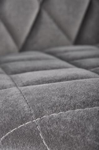 Стул HALMAR K450 серый/черный