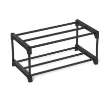 Полка для обуви Sheffilton SHT-SR3-P артикул ПЛТ-166 черный/черный