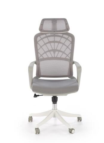 Кресло компьютерное HALMAR VESUVIO 2 серый/белый