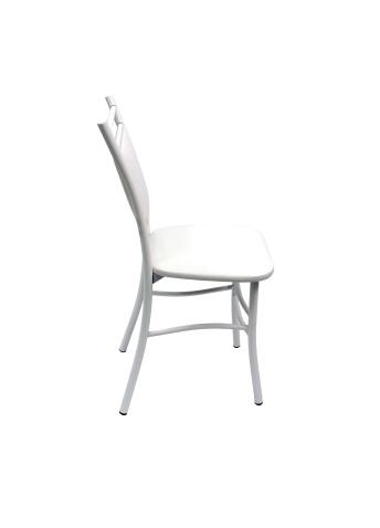 Стул ВВР Мажор белый крокодил/белый, экокожа