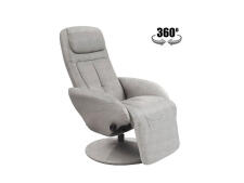 Кресло HALMAR OPTIMA 2 серый/серый