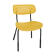 Стул Sheffilton SHT-S85PB-1 желтый/желтый/черный муар