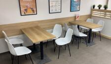 Сидение Sheffilton SHT-ST29 артикул S-193 белый