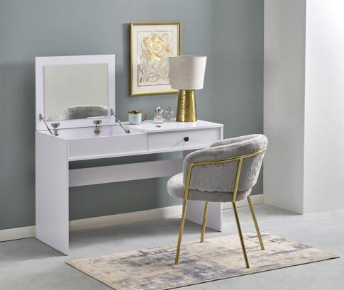 Стол туалетный HALMAR MEGAN белый