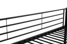 Кровать HALMAR BUNKY 90 двухъярусная, черный