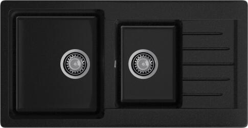 Кухонная мойка GRANFEST PRACTIK P-980KL черный